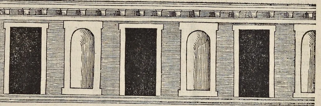 An illustration from Generale reglen der architectvren op de vyve manieren van edificien : te vveten Thvscana, Dorica, Ionica, Corinthia, ende composita, metden exemplen der antiqviteiten die int meeste deel concorderen metde leeringhe van Vitrvvio, 1539, leaf 54