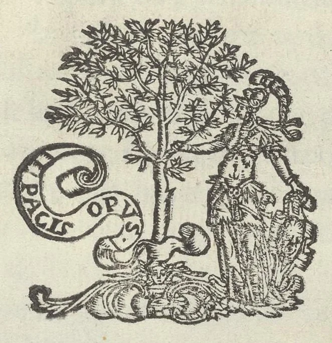 An illustration from Gli Arronzij, ouero, De' marmi antichi. Doue con la vita di Lucio Arronzio Stella e di Marco Arronzio Aquila padouani, si hà notizia delle antichità, riti, monete, medaglie, magistrati, e sacerdozj di Roma, di Padoua, dell'Italia, e dell'Imperio Romano, 1655, leaf 6