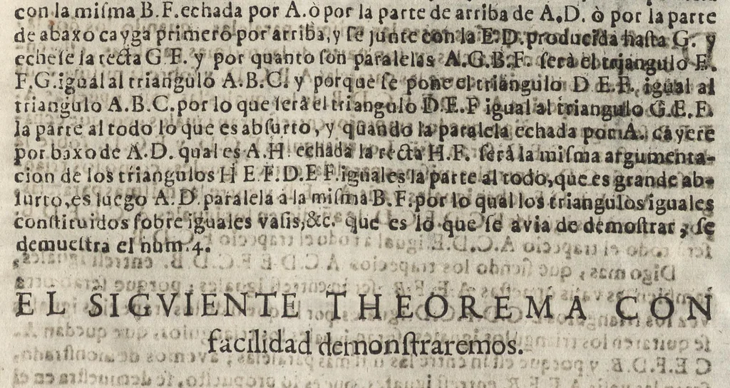 An illustration from Segunda ynpresion de la primera parte del arte y uso de architetura : con el primer libro dEuclides, traducido de latin en romance, 1667, leaf 336