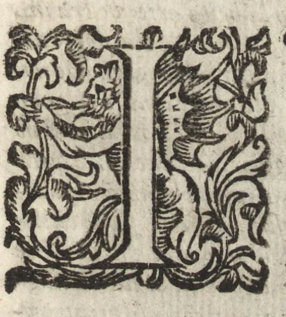 An illustration from Le vite de' più eccellenti pittori, scultori et architetti, 1647, leaf 12