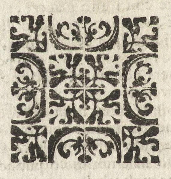 An illustration from Le vite de' più eccellenti pittori, scultori et architetti, 1647, leaf 123