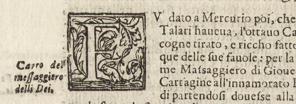 An illustration from Le vite de' più eccellenti pittori, scultori et architetti, 1647, leaf 407