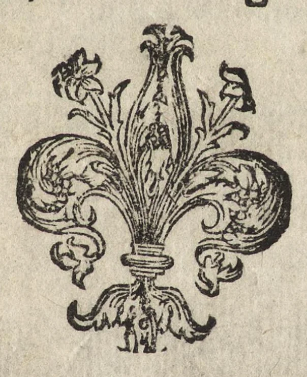 An illustration from Le vite de' più eccellenti pittori, scultori et architetti, 1647, leaf 6