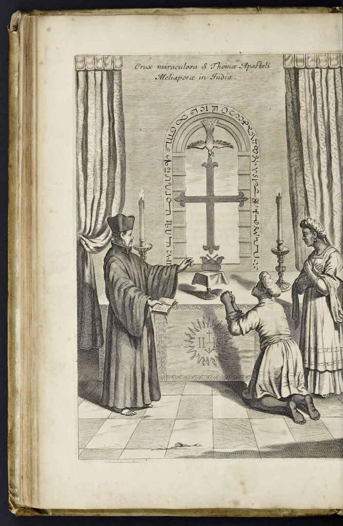 An illustration from Athanasii Kircheri e Soc. Jesu China monumentis, quà sacris quà profanis, nec non variis naturae & artis spectaculis, aliarumque rerum memorabilium argumentis illustrata, auspiciis Leopoldi Primi roman. imper, 1667, leaf 89