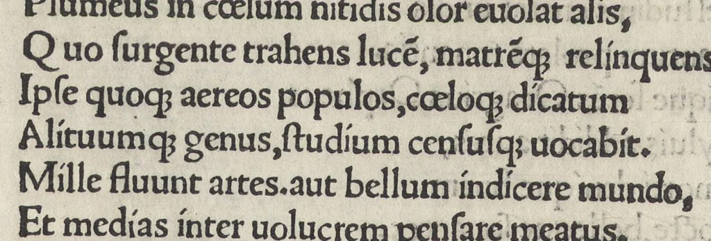 An illustration from Iulii Firmici Astronomicorum libri octo integri & emendati, ex Scythicis oris ad nos nuper allati. Marci Manilii Astronomicorum libri quinque. Arati Phaenomena Germanico Caesare interprete cum commentariis & imaginibus. Arati eiusdem Phaenomenon fragmentum Marco T.C. interprete. Arati eiusdem Phaenomena Ruffo Festo Auienio paraphraste. Arati Phaenomena graece. Theonis Commentaria copiosissima in Arati Phaenomena graece. Procli Diadochi Sphaera graece. Procli eiusdem Sphaera, Thoma Linacro Britanno interprete, 1503, leaf 477