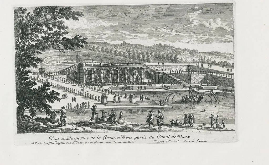 An illustration from [Perelle engravings of Paris, royal residences, chateaux of France with additional engravings by Silvestre and Aveline], 1640, leaf 120