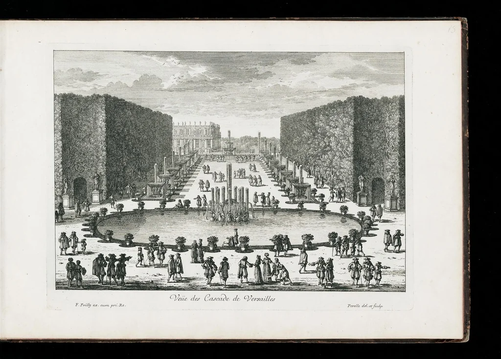 An illustration from [Perelle engravings of Paris, royal residences, chateaux of France with additional engravings by Silvestre and Aveline], 1640, leaf 32