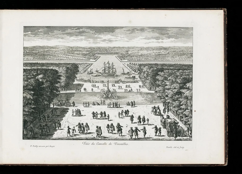 An illustration from [Perelle engravings of Paris, royal residences, chateaux of France with additional engravings by Silvestre and Aveline], 1640, leaf 34