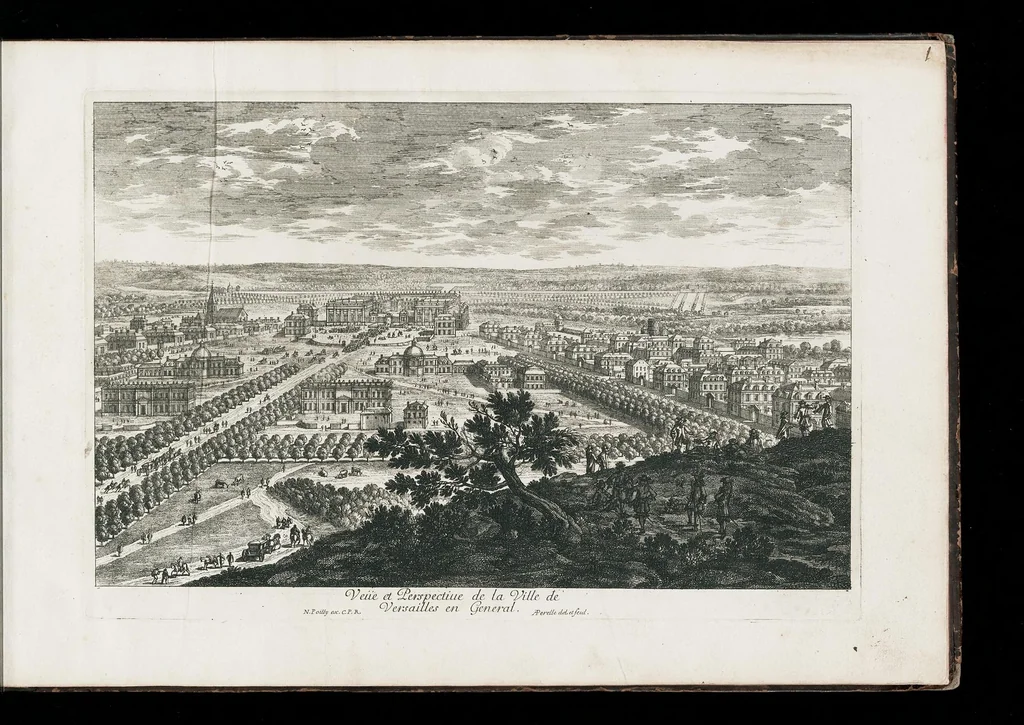 An illustration from [Perelle engravings of Paris, royal residences, chateaux of France with additional engravings by Silvestre and Aveline], 1640, leaf 8