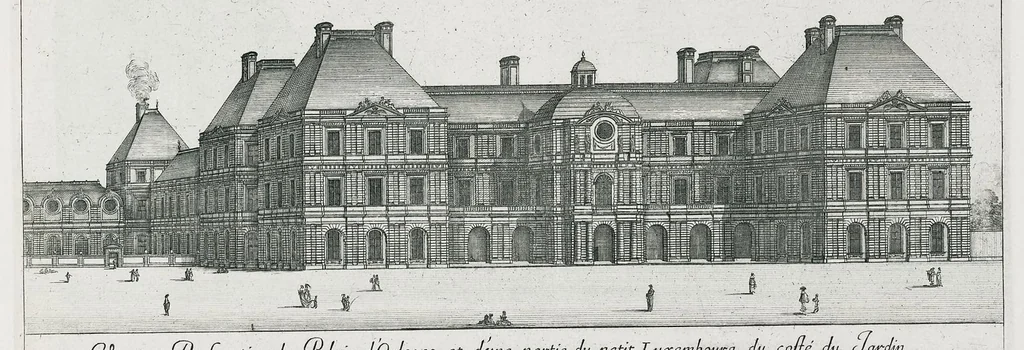 An illustration from [Perelle engravings of Paris, royal residences, chateaux of France with additional engravings by Silvestre and Aveline], 1640, leaf 218