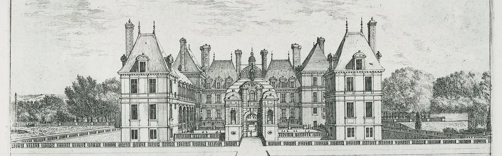 An illustration from [Perelle engravings of Paris, royal residences, chateaux of France with additional engravings by Silvestre and Aveline], 1640, leaf 272