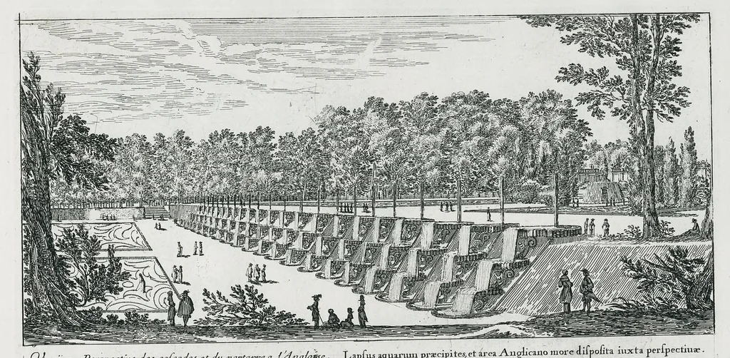 An illustration from [Perelle engravings of Paris, royal residences, chateaux of France with additional engravings by Silvestre and Aveline], 1640, leaf 284