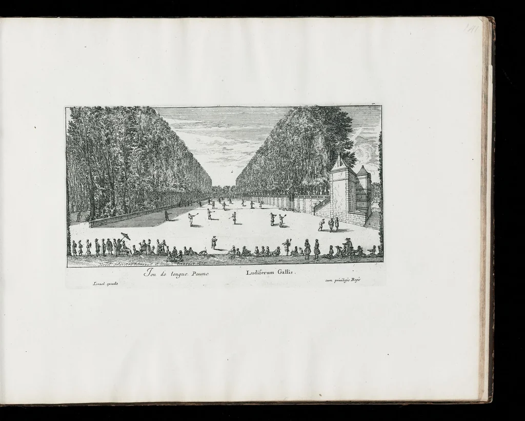An illustration from [Perelle engravings of Paris, royal residences, chateaux of France with additional engravings by Silvestre and Aveline], 1640, leaf 290
