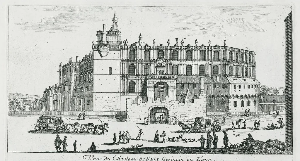 An illustration from [Perelle engravings of Paris, royal residences, chateaux of France with additional engravings by Silvestre and Aveline], 1640, leaf 298