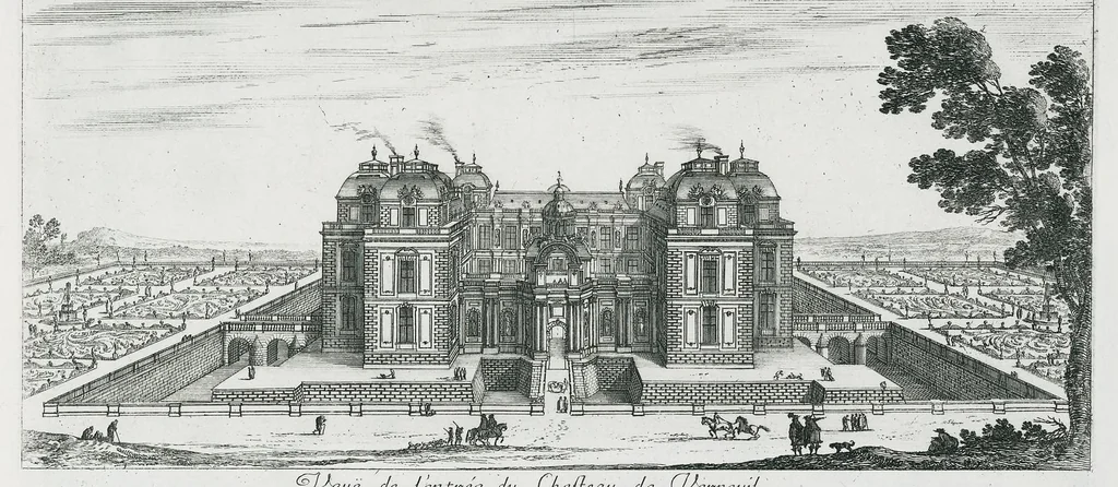 An illustration from [Perelle engravings of Paris, royal residences, chateaux of France with additional engravings by Silvestre and Aveline], 1640, leaf 312