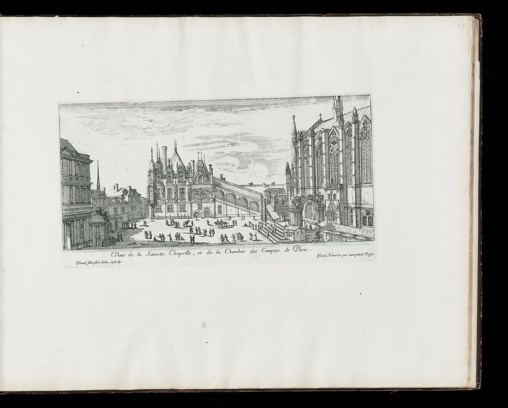 An illustration from [Perelle engravings of Paris, royal residences, chateaux of France with additional engravings by Silvestre and Aveline], 1640, leaf 328