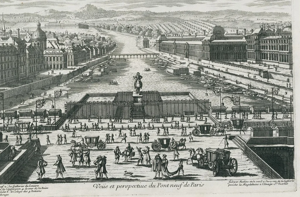 An illustration from [Perelle engravings of Paris, royal residences, chateaux of France with additional engravings by Silvestre and Aveline], 1640, leaf 350