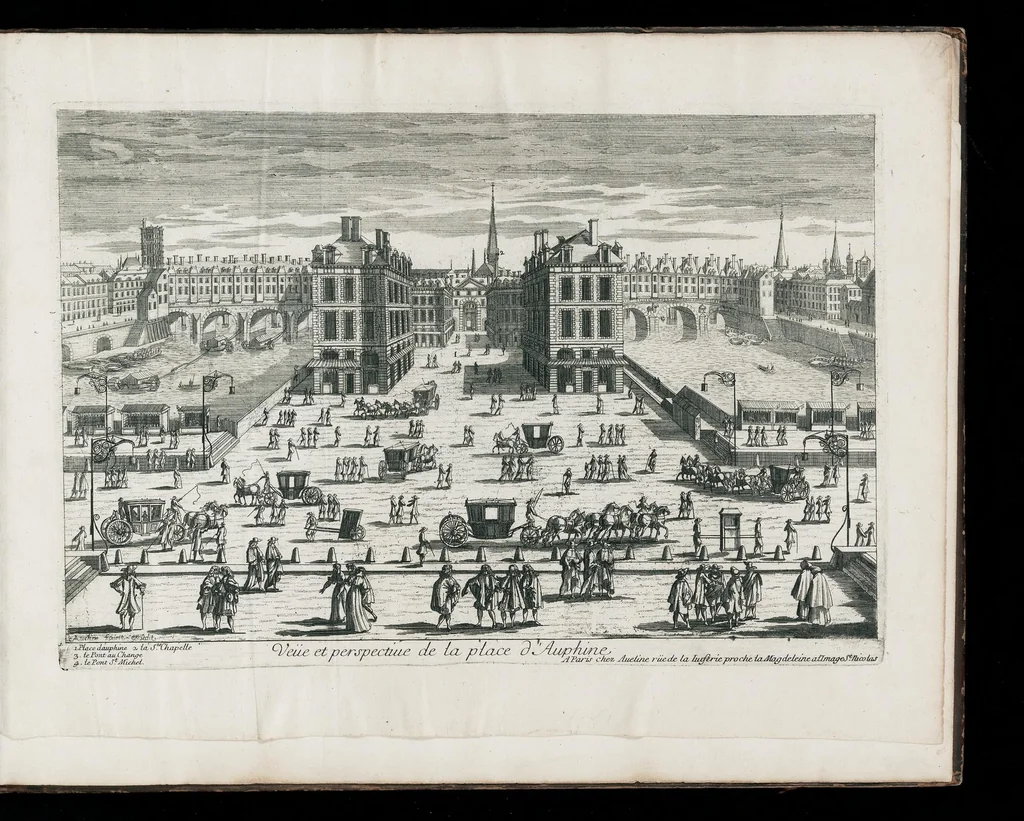 An illustration from [Perelle engravings of Paris, royal residences, chateaux of France with additional engravings by Silvestre and Aveline], 1640, leaf 364