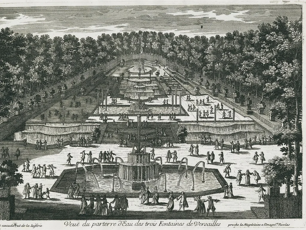 An illustration from [Perelle engravings of Paris, royal residences, chateaux of France with additional engravings by Silvestre and Aveline], 1640, leaf 52