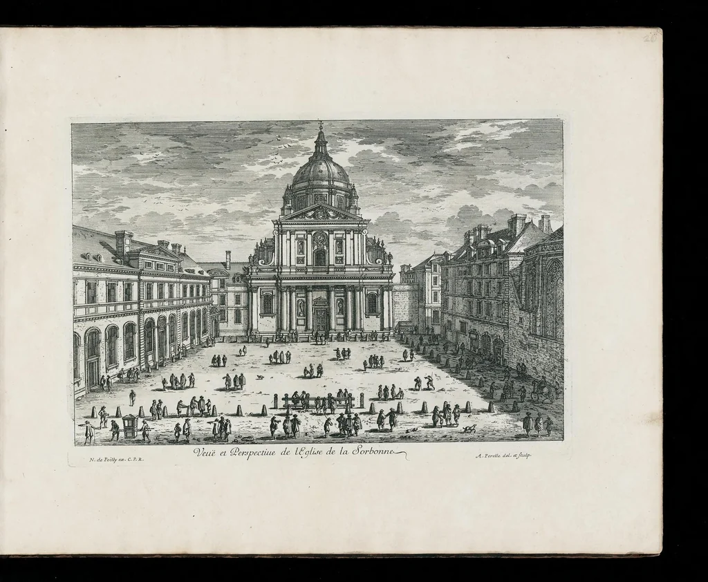 An illustration from [Perelle engravings of Paris, royal residences, chateaux of France with additional engravings by Silvestre and Aveline], 1640, leaf 52