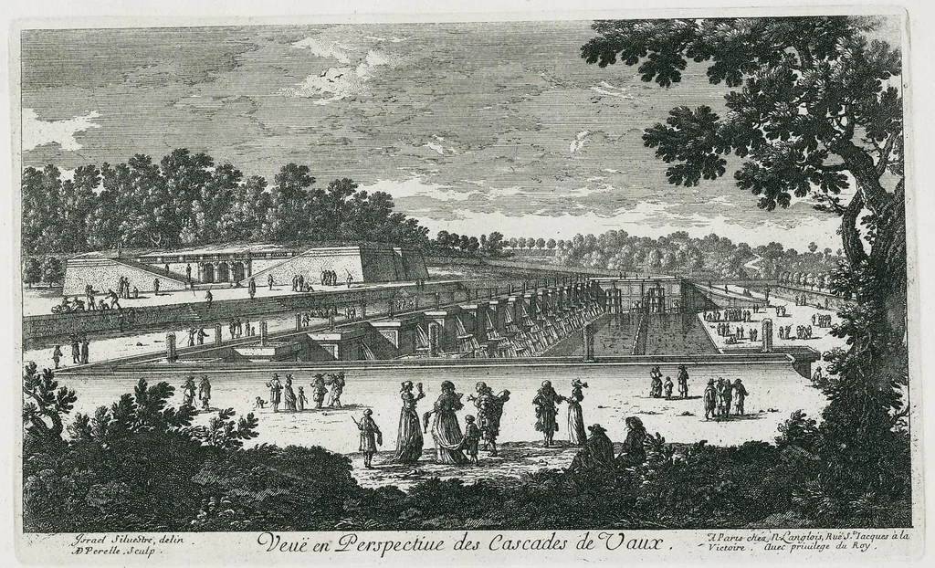 An illustration from [Perelle engravings of Paris, royal residences, chateaux of France with additional engravings by Silvestre and Aveline], 1640, leaf 72