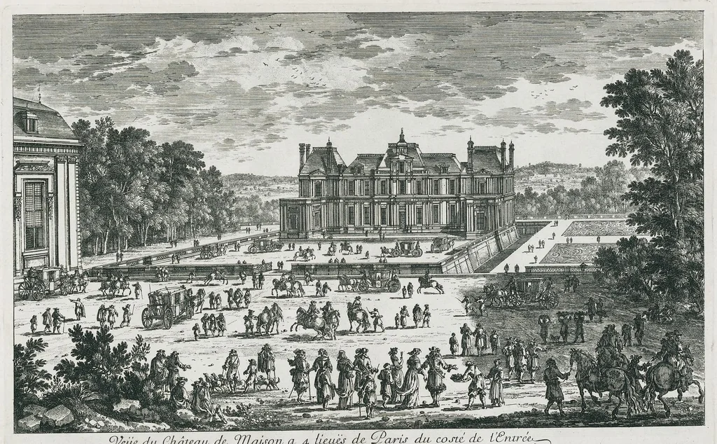 An illustration from [Perelle engravings of Paris, royal residences, chateaux of France with additional engravings by Silvestre and Aveline], 1640, leaf 84