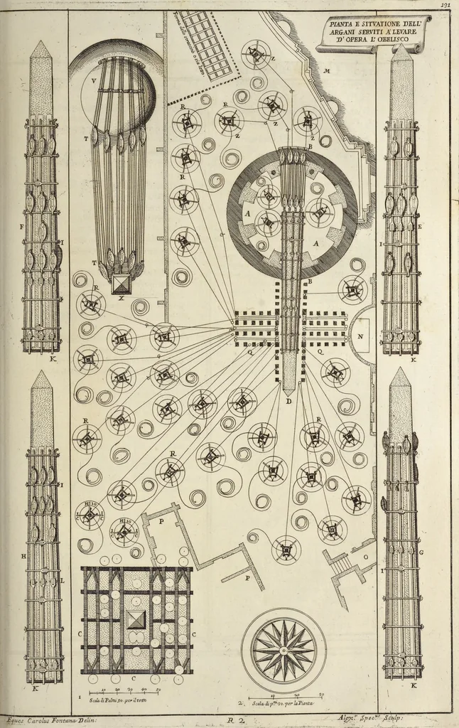An illustration from Il Tempio Vaticano e sua origine : con gl'edifitii più cospicui, antichi e moderni, fatti dentro e fuori di esso, 1694, leaf 166