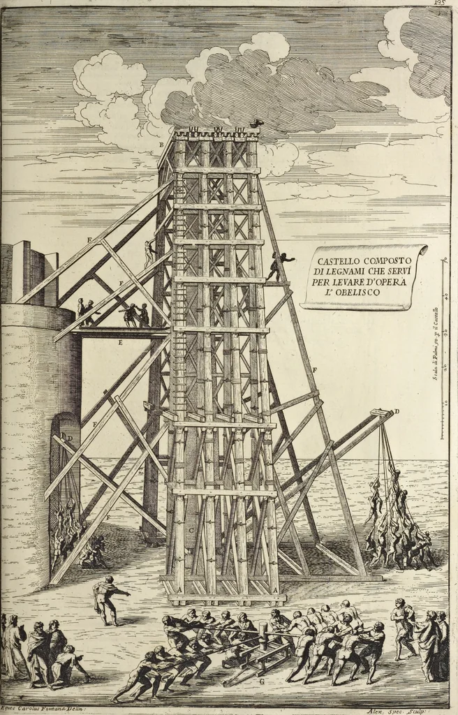 An illustration from Il Tempio Vaticano e sua origine : con gl'edifitii più cospicui, antichi e moderni, fatti dentro e fuori di esso, 1694, leaf 170