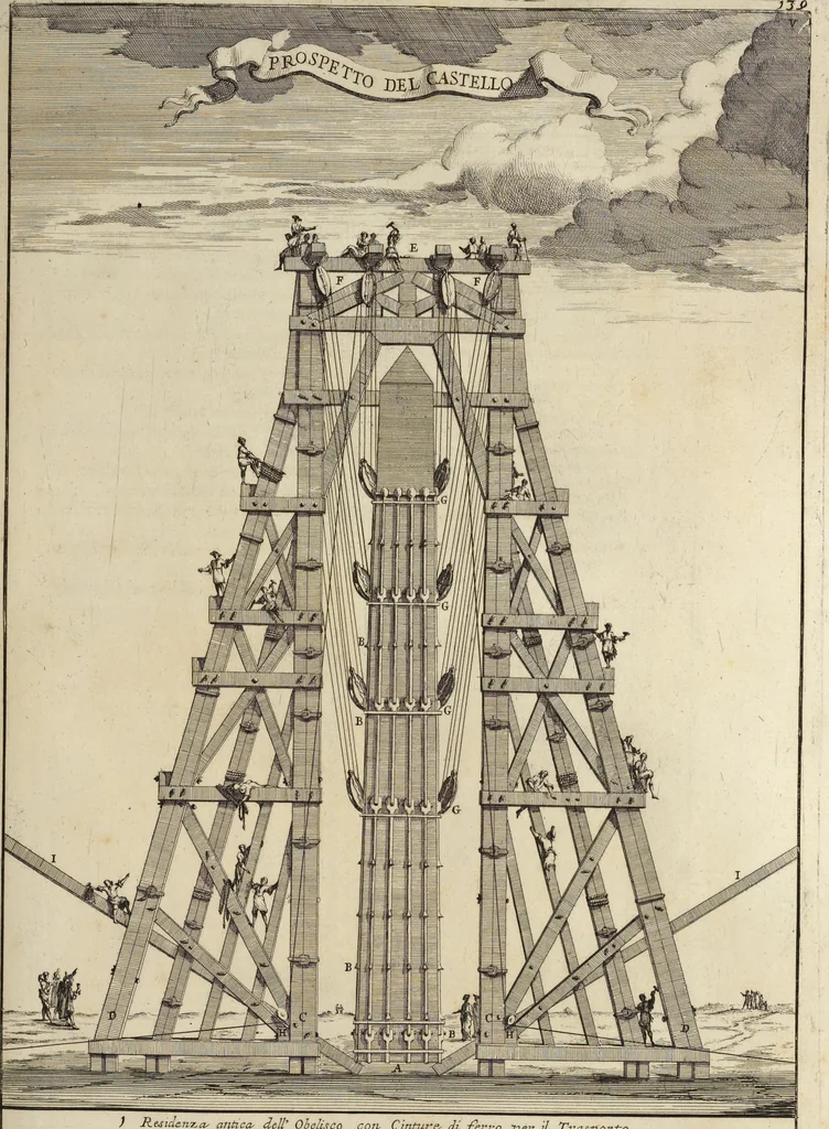 An illustration from Il Tempio Vaticano e sua origine : con gl'edifitii più cospicui, antichi e moderni, fatti dentro e fuori di esso, 1694, leaf 174