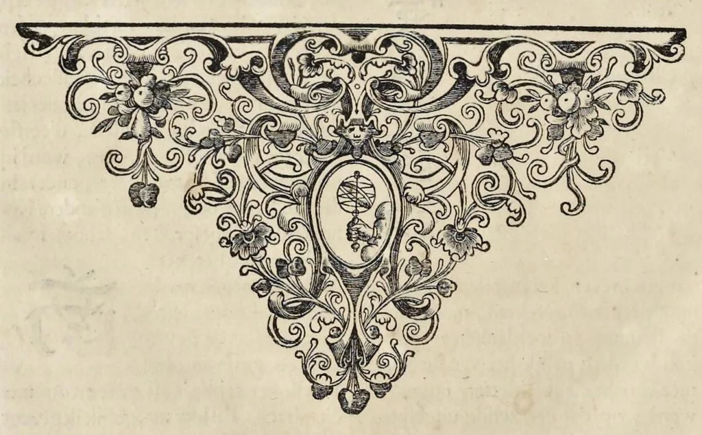 An illustration from Toonneel van China, door veel, zo geestelijke als weereltlijke geheugteekenen, verscheide vertoningen van de natuur en kunst, en blijken van veel andere gedenkwaerdige dingen, geopent en verheerlykt : nieuwelijks door d'E. Vader Athanasius Kircherus ... in't Latyn beschreven, en van J. H. Glazemaker vertaalt ; met een groot getal van kunstige kopere platen verçiert, 1668, leaf 357