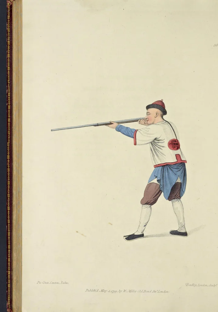 An illustration from The costume of China : illustrated by sixty engravings : with explanations in English and French, 1800, leaf 247