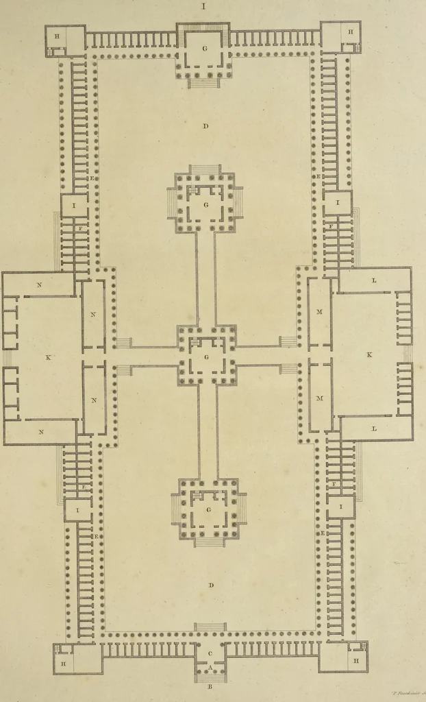 An illustration from Desseins des edifices, meubles, habits, machines, et ustenciles des Chinois, 1757, leaf 34