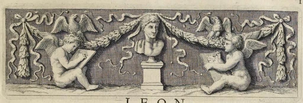 An illustration from Trattato della pittvra di Lionardo da Vinci, nouamente dato in luce, con la vita dell'istesso autore, scritta da Rafaelle dv Fresne. Si sono giunti i tre libri della pittura, & il trattato della statua di Leon Battista Alberti, con la vita del medesimo, 1651, leaf 170