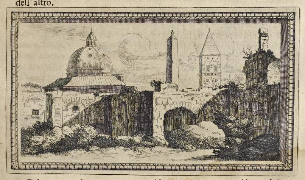 An illustration from Trattato della pittvra di Lionardo da Vinci, nouamente dato in luce, con la vita dell'istesso autore, scritta da Rafaelle dv Fresne. Si sono giunti i tre libri della pittura, & il trattato della statua di Leon Battista Alberti, con la vita del medesimo, 1651, leaf 70