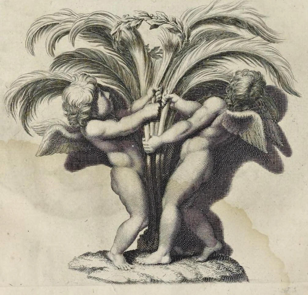 An illustration from Trattato della pittvra di Lionardo da Vinci, nouamente dato in luce, con la vita dell'istesso autore, scritta da Rafaelle dv Fresne. Si sono giunti i tre libri della pittura, & il trattato della statua di Leon Battista Alberti, con la vita del medesimo, 1651, leaf 83