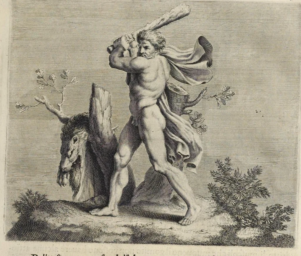 An illustration from Trattato della pittvra di Lionardo da Vinci, nouamente dato in luce, con la vita dell'istesso autore, scritta da Rafaelle dv Fresne. Si sono giunti i tre libri della pittura, & il trattato della statua di Leon Battista Alberti, con la vita del medesimo, 1651, leaf 92