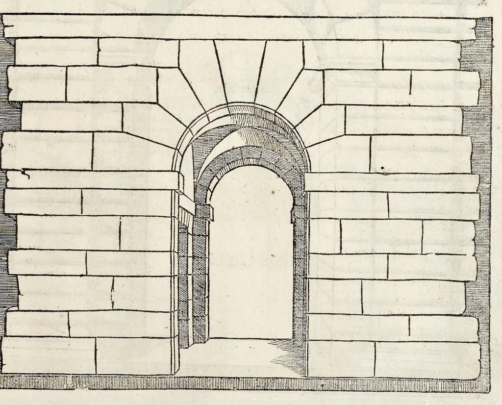 An illustration from The first [-fift] booke of architecture, 1611, leaf 256