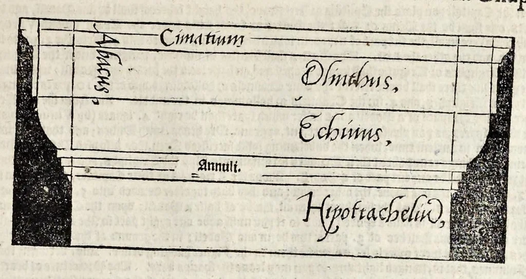 An illustration from The first [-fift] booke of architecture, 1611, leaf 272
