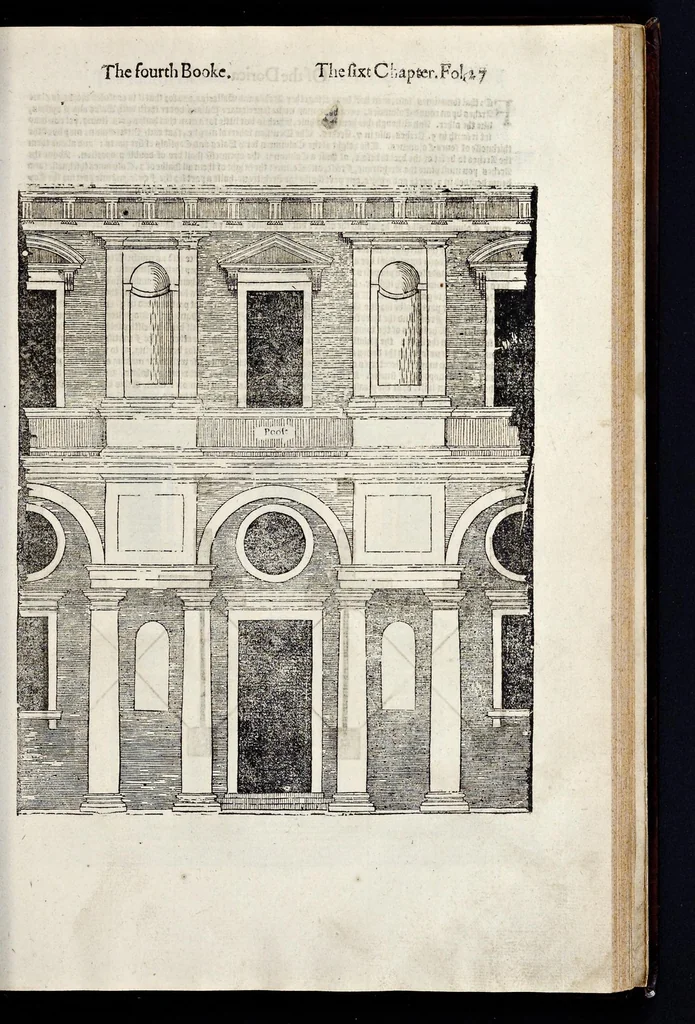 An illustration from The first [-fift] booke of architecture, 1611, leaf 294