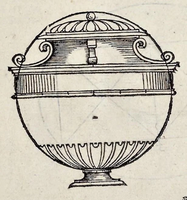 An illustration from The first [-fift] booke of architecture, 1611, leaf 30