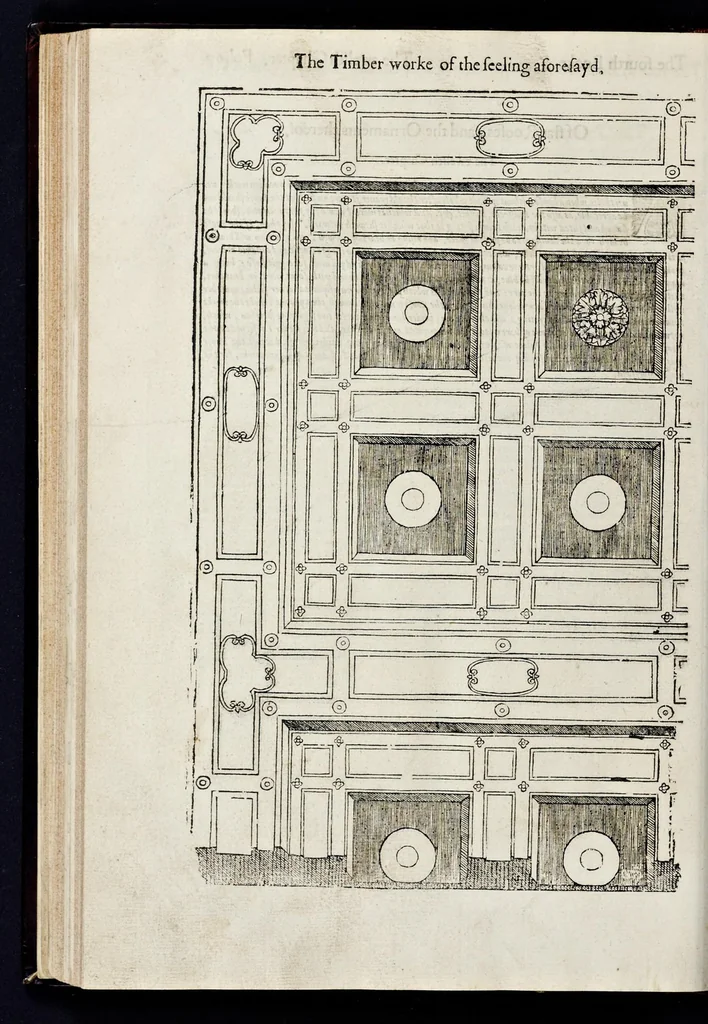 An illustration from The first [-fift] booke of architecture, 1611, leaf 375