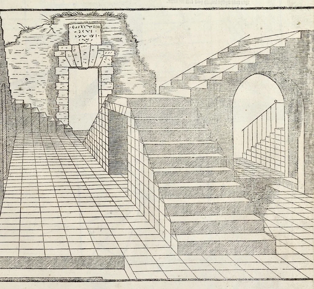 An illustration from The first [-fift] booke of architecture, 1611, leaf 76