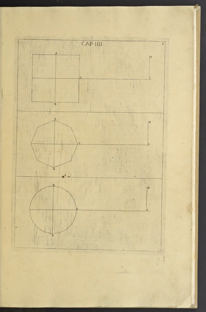 An illustration from La pratica di prospettiva, 1596, leaf 18