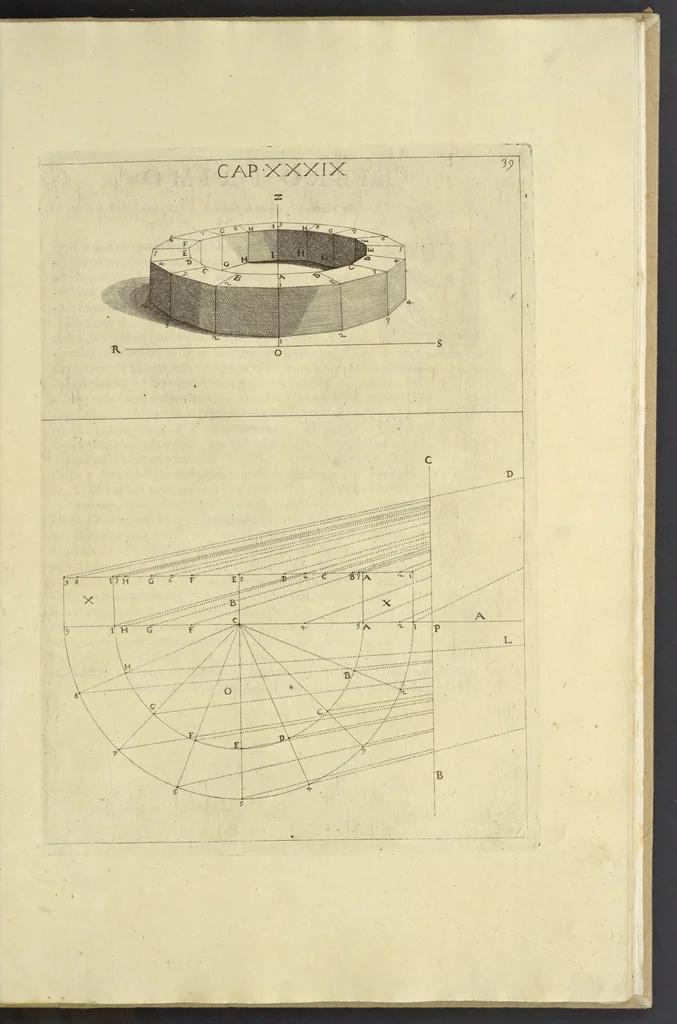 An illustration from La pratica di prospettiva, 1596, leaf 88