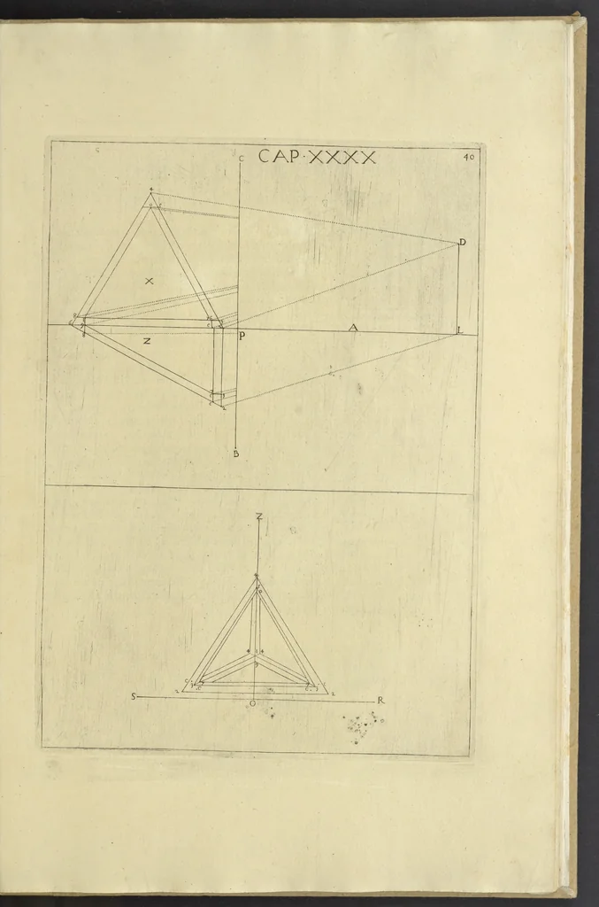 An illustration from La pratica di prospettiva, 1596, leaf 90