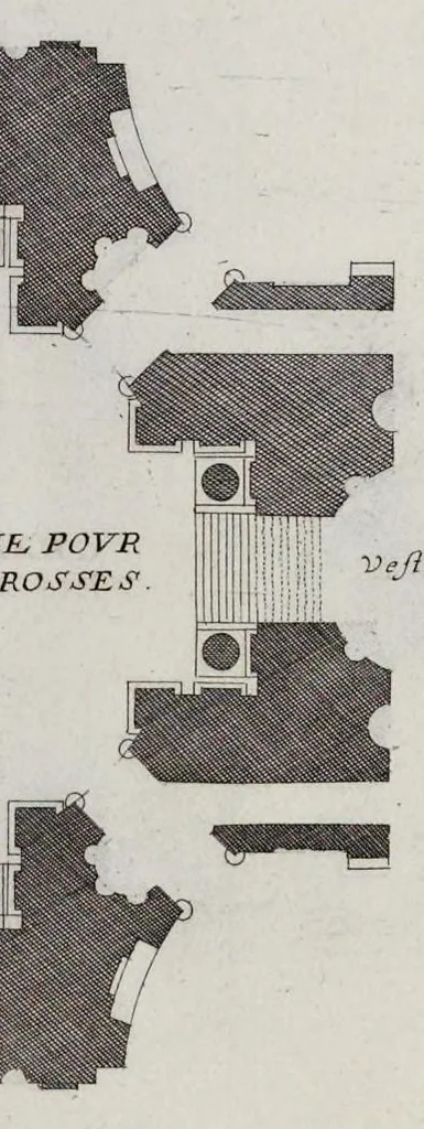 An illustration from Les oeuvres d'architecture d'Anthoine Le Pautre, 1652, leaf 104