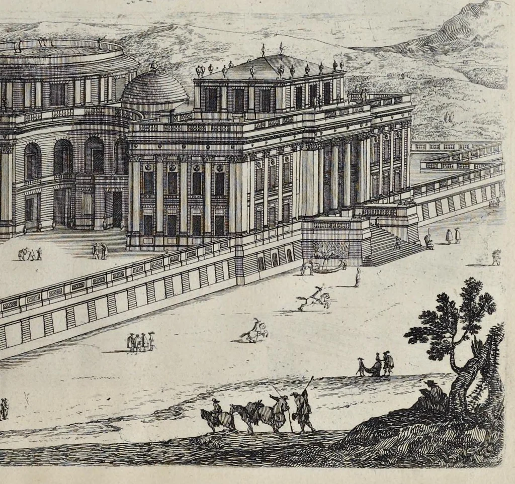 An illustration from Les oeuvres d'architecture d'Anthoine Le Pautre, 1652, leaf 112