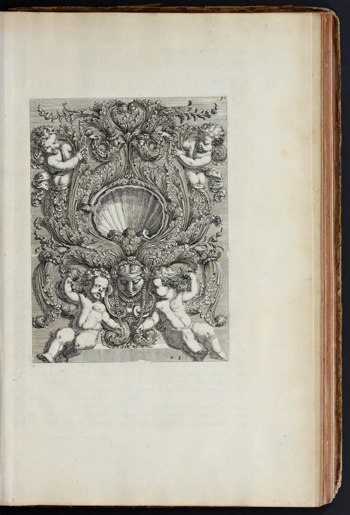 An illustration from Les oeuvres d'architecture d'Anthoine Le Pautre, 1652, leaf 128