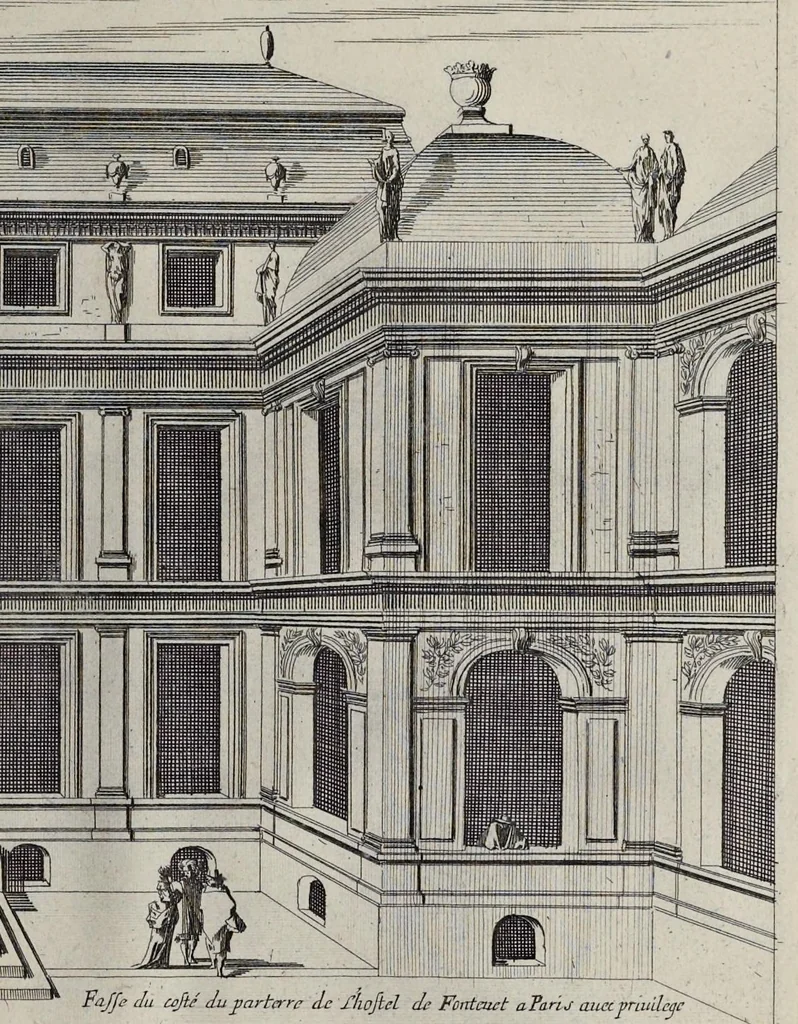 An illustration from Les oeuvres d'architecture d'Anthoine Le Pautre, 1652, leaf 140