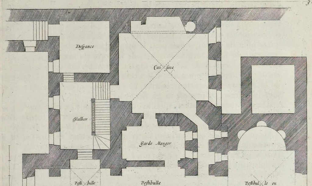 An illustration from Les oeuvres d'architecture d'Anthoine Le Pautre, 1652, leaf 160